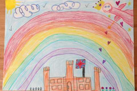Oliver Thompson, 7, wins our tea towel competition celebrating the life of Queen Elizabeth II