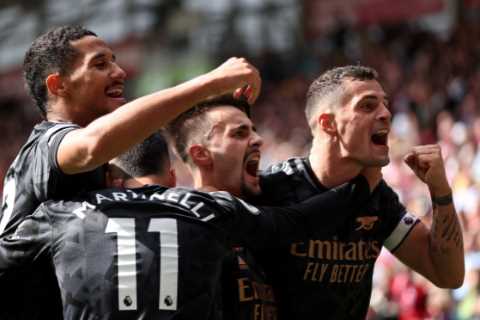 Arsenal ratings at Brentford: Granit Xhaka and Fabio Vieira on song as Gunners go back to top of..
