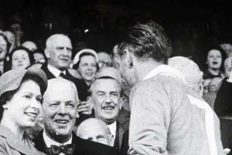 Seeing my dad Stanley Matthews get his FA Cup winner’s medal from the Queen was so emotional – my..