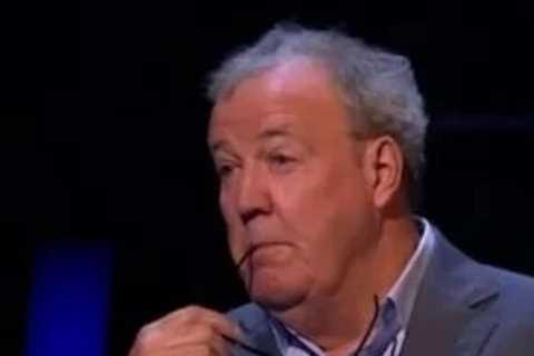 Jeremy Clarkson stunned as Millionaire contestant makes dig at his appearance