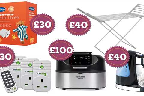 Six gadgets to help CUT your energy bills including heated blankets and air fryers