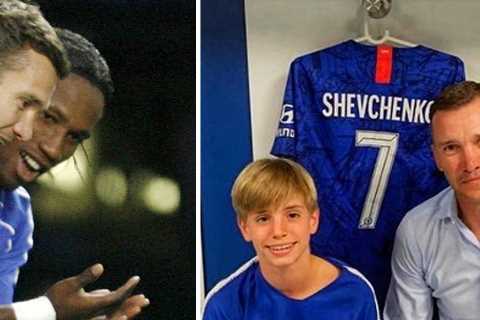 Ukraine boss Shevchenko’s son Kristian, 15, is future star at Chelsea’s academy and could qualify..
