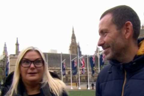 Mum-of-two says seeing the Queen’s coffin was better than having her KIDS and people are stunned