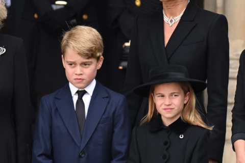 Royal fans praise Princess Charlotte’s impeccable funeral appearance &amp; compare her to her..