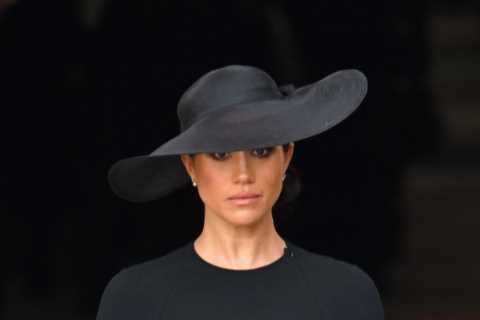 Princess Charlotte shares sweet moment with Meghan Markle during Queen’s funeral – and Sophie..