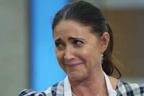 Celebrity MasterChef’s Lisa Snowdon breaks down in tears as finals week elimination takes emotional ..