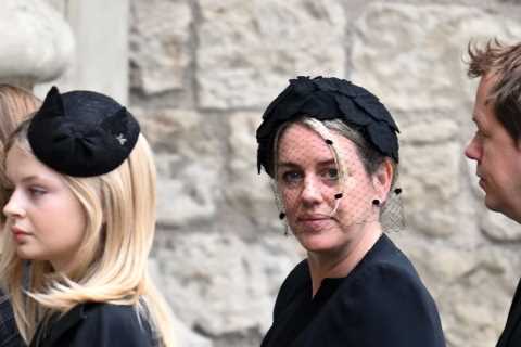 Prince William and Prince Harry have a ‘forgotten’ step-sister – and she was at the Queen’s funeral