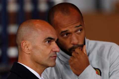 Arsenal icon Thierry Henry may take charge of Belgium from bench against Holland in first..