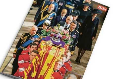 Don’t miss free glossy magazine commemorating the Queen’s majestic funeral tomorrow in The Sun