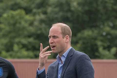 Footie mad Prince William caught between England and Wales loyalties ahead of World Cup after new..