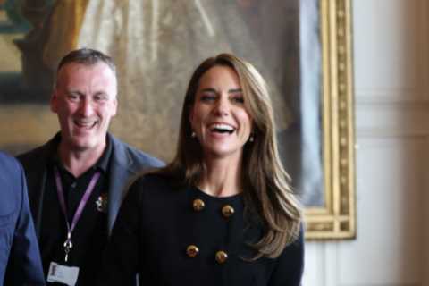 Prince William and Kate tell unsung funeral heroes there were five rainbows above Balmoral after..