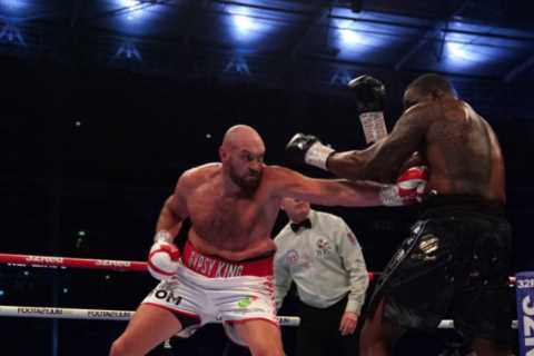 Tyson Fury told Dillian Whyte ‘You’re hurt aren’t ya?’ after catching him with brutal left hook in..