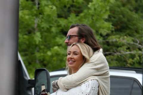 Towie’s Pete Wicks spotted holding hands with love interest Ella as they cosy up – despite 11-year..
