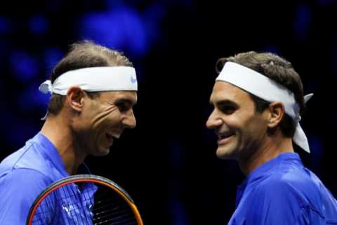 ‘Beautiful goodbye’ – Fans all say same thing as Rafael Nadal bursts into tears holding retiring..