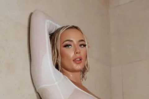 Love Island’s Millie Court goes braless as she poses for saucy shower snaps after Liam split