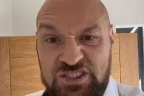 Tyson Fury blasts ‘sausage s***houses’ Anthony Joshua and Oleksandr Usyk and claims AJ is refusing..