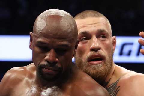‘He’s full of s***’ – Conor McGregor blasts Floyd Mayweather’s claims he earned $100m to ‘spar’..