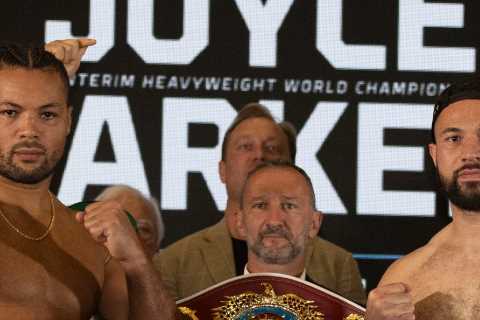 Joe Joyce vs Joseph Parker live stream and on TV guide – how to watch TONIGHT’S massive heavyweight ..