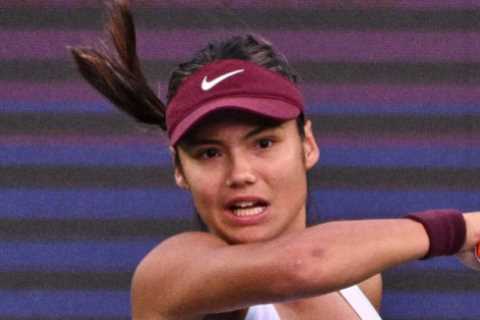 Emma Raducanu retires hurt for fourth time this year as Brit forced to quit first semi-final since..