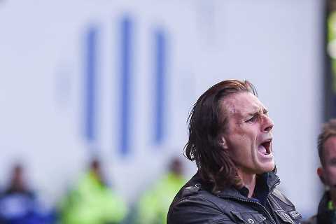 Wycombe boss Gareth Ainsworth wears £200 ‘lucky’ red snakeskin boots at Sheffield Wednesday but..