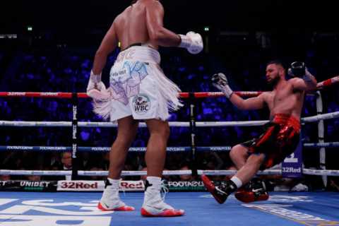 Joe Joyce calls out Tyson Fury for all-British showdown after spectacular KO victory over Joseph..