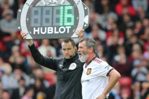 Why Roy Keane only played 15 minutes for Man Utd legends against Liverpool after revealing..