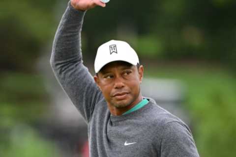 Tiger Woods’ son Charlie, 13, shoots best-ever round with legendary dad as caddie as teen continues ..
