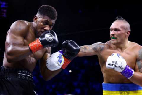 Anthony Joshua offered THIRD fight with Oleksandr Usyk as Ukrainian eyes homecoming showdown at..