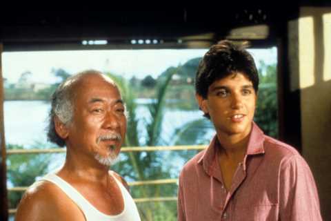 Karate Kid legend unrecognisable at 60 as he poses with stunning daughter