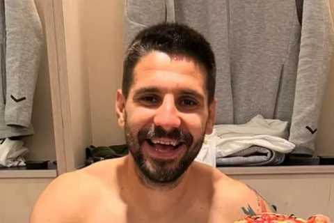 Fulham ace Mitrovic blitzes Cristiano Ronaldo and Lionel Messi’s goals record and celebrates with a ..