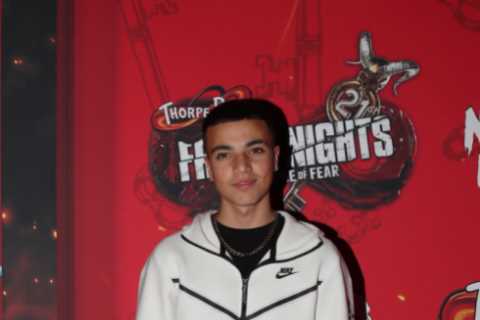 Katie Price’s son Junior Andre joins Love Island and Towie stars at Thorpe Park’s Fright Night