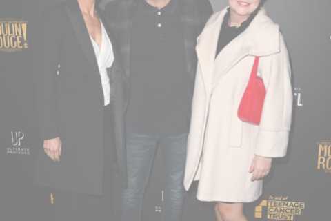 EastEnders star Brian Conley poses with rarely seen wife and daughter on night out in London