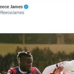 Wilfred Zaha bites back at Reece James after Chelsea star’s social media post suggesting he had..