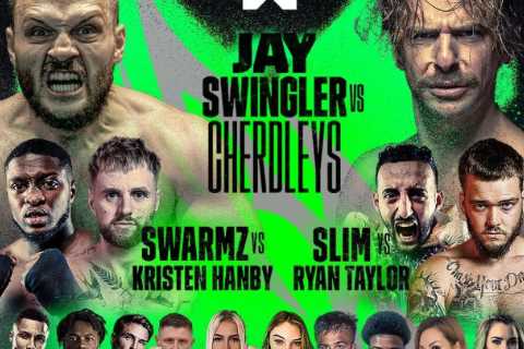 Jay Swingler vs Cherdleys – Misfits Boxing: Date, UK start time, live stream, undercard including..
