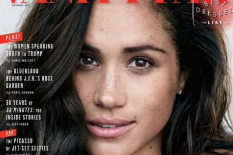 Meghan Markle ‘was furious about her Vanity Fair cover claiming it was RACIST due to quote used’,..