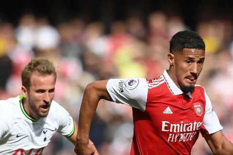 Fabregas says William Saliba can be Arsenal defender for next 20 YEARS as he goes 720 mins without..