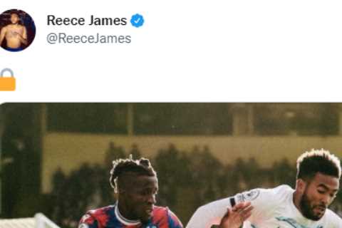 Wilfred Zaha bites back at Reece James after Chelsea star’s social media post suggesting he had..