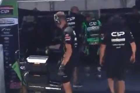 ‘Never been so angry’ – Moto3 champ fumes as shocking video surfaces of British rider being..