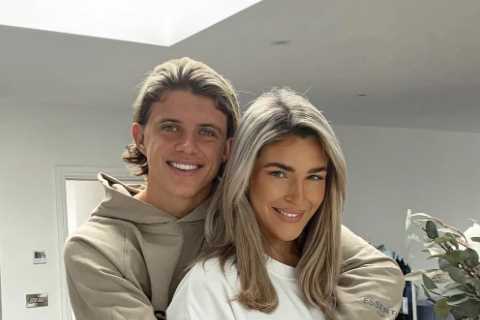 Conor Gallagher’s stunning model Wag Aine May ‘so proud’ of Chelsea star after first goal for Blues ..