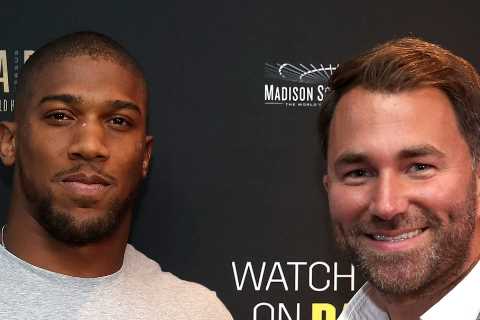 Tyson Fury’s US promoter says Eddie Hearn is ‘doing whatever he can’ to prevent Anthony Joshua from ..