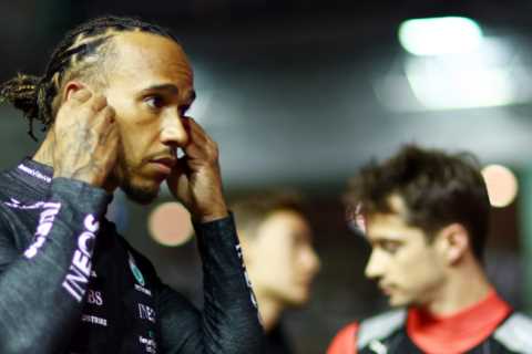 Lewis Hamilton admits ‘I f***ed it up big time’ as he apologises to Mercedes team for smashing into ..