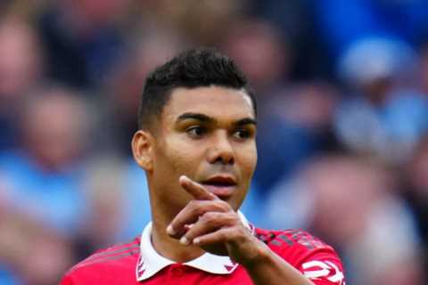 Casemiro set for first Premier League start for Man Utd against Everton after being ‘disrespected’..