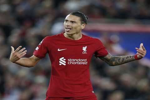 Darwin Nunez given Jurgen Klopp pep talk after watching Erling Haaland race away with 17 goals… to..