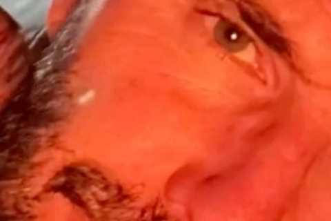 David Beckham shares very rare topless selfie in bed with wife Victoria