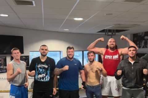 Tyson Fury officially starts ‘day one’ of training camp for next fight as December 3 talks with..