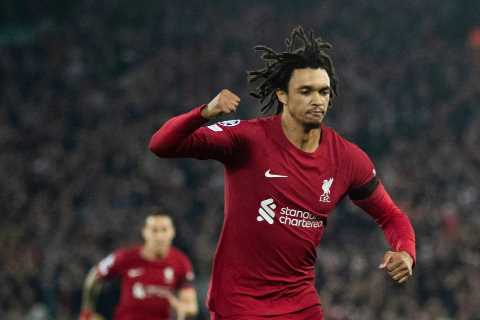 Liverpool goalscorer Alexander-Arnold given standing ovation.. but don’t bet on him making..