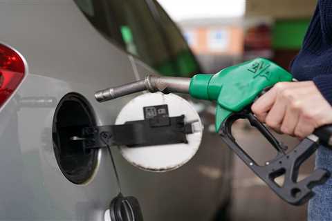 Petrol prices FALL but should be lower as retailers charge 10p per litre more than normal