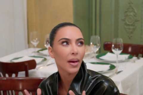 Kardashian fans mock Kim for asking waiter ’embarrassing’ question at dinner and not knowing..