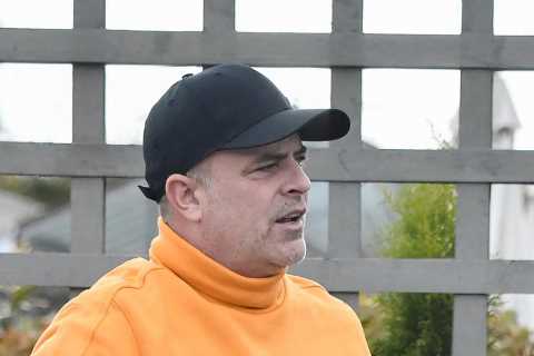 Coronation Street’s Simon Gregson on crutches as Steve McDonald star seen hobbling in orthopaedic..