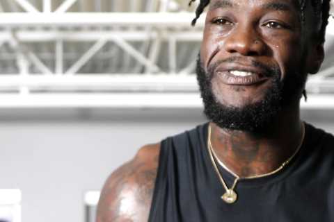 Deontay Wilder shows off stunning body transformation as Bronze Bomber set for ring return after..